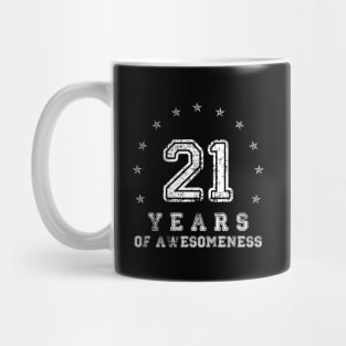 Vintage 21 years of awesomeness Mug